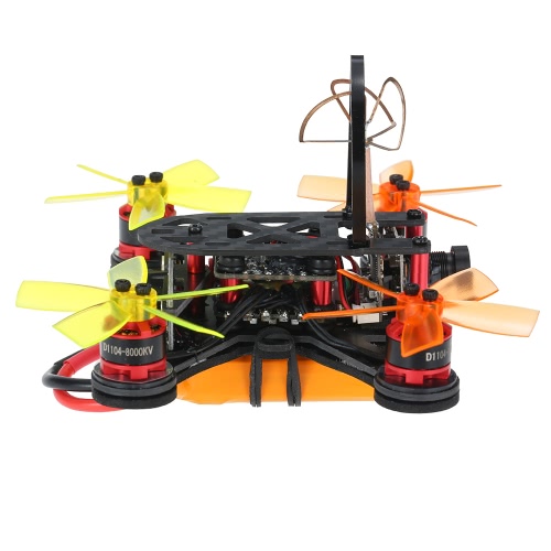 FX100 100mm Micro FPV Racing Drone 5.8G 40CH 800TVL D1104 Brushless Motor RC Quadcopter with F3 Flight Controller ARF от Tomtop.com INT FX100 100mm Micro FPV Racing Drone 5.8G 40CH 800TVL D1104 Brushless Motor RC Quadcopter with F3 Flight Controller ARF от Tomtop.com INT
