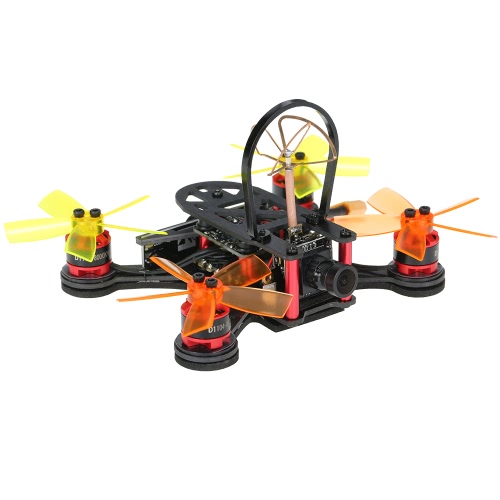 FX100 100mm Micro FPV Racing Drone 5.8G 40CH 800TVL D1104 Brushless Motor RC Quadcopter with F3 Flight Controller ARF от Tomtop.com INT FX100 100mm Micro FPV Racing Drone 5.8G 40CH 800TVL D1104 Brushless Motor RC Quadcopter with F3 Flight Controller ARF от Tomtop.com INT
