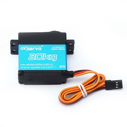 

20Kg Waterproof High Torque Digital Servo with Metal Gear for RC 1/10 1/8 Off-road Car Buggy Truck