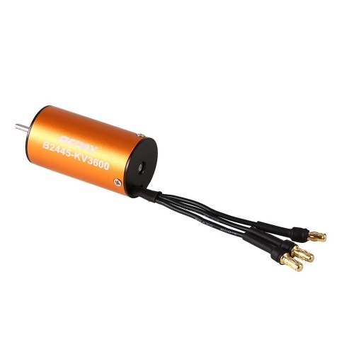 OCDAY B2445 3600KV Wasserdicht Senseless Brushless Motor für 1/16 1/18 RC Auto