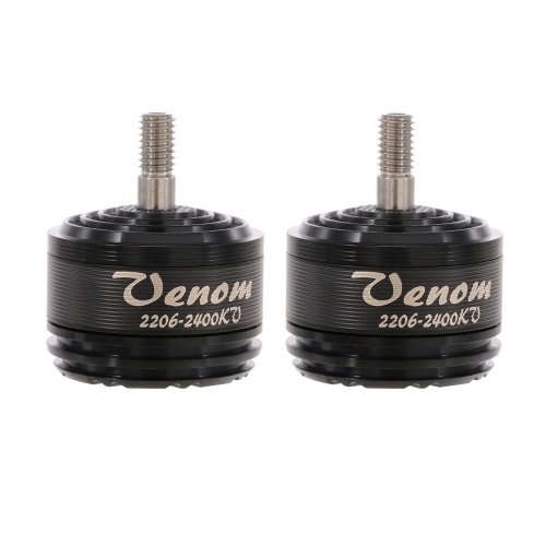 2 stücke Brotherhobby Venom 4-5 S 2206 2400 Kv Brushless Motor CW / CCW für QAV220 250 RC FPV Racing Quadcopter