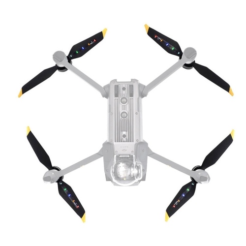 

1 пара светодиодных вспышек с низким уровнем шума Quick Release Propeller Перезаряжаемые ресиверы CW / CCW для DJI Mavic Pro Platinum FPV Drone