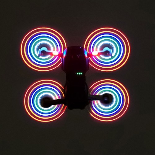 

1 пара CW / CCW Аккумуляторные светодиодные пропеллеры для DJI Mavic Air RC Wifi PFV Drone
