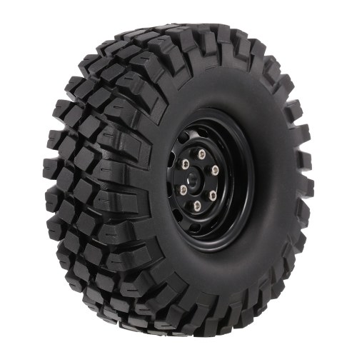 

4шт AUSTAR 6020 + 618BK 115 мм 1,9 '' Шина для шин с резиновым покрытием для 1/10 HSP HPI Traxxas TRX-4 SCX10 RC4 D90 RC Rock Crawler