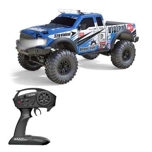 

1/10 2.4GHz 4WD RC Off-Road Truck RC Car Remote Control Car 15km/h Climbing Car RTR Toy