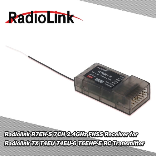 Original Radiolink R7EH-s 7CH récepteur 2,4 GHz FHSS pour Radiolink TX T4EU T4EU-6 T6EHP-E émetteur RC