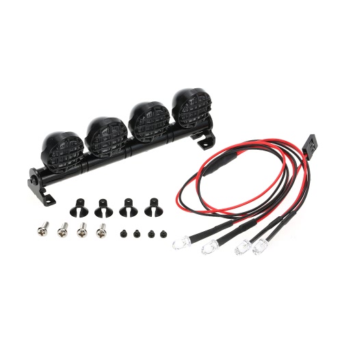 

High Performance Bright LED Lamp Roof Light Search Light for 1/10 HSP TAMIYA RC4WD Axial D90 SCX10 Traxxas TAMIYA CC01 RC Rock Crawler
