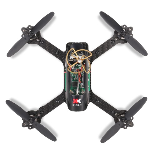 Original XK X130-T 5.8G FPV 3D/6G Mode Racing Drone with HD Camera 2.4G 4CH Carbon Fiber Frame RTF Mini RC Quadcopter от Tomtop.com INT Original XK X130-T 5.8G FPV 3D/6G Mode Racing Drone with HD Camera 2.4G 4CH Carbon Fiber Frame RTF Mini RC Quadcopter от Tomtop.com INT
