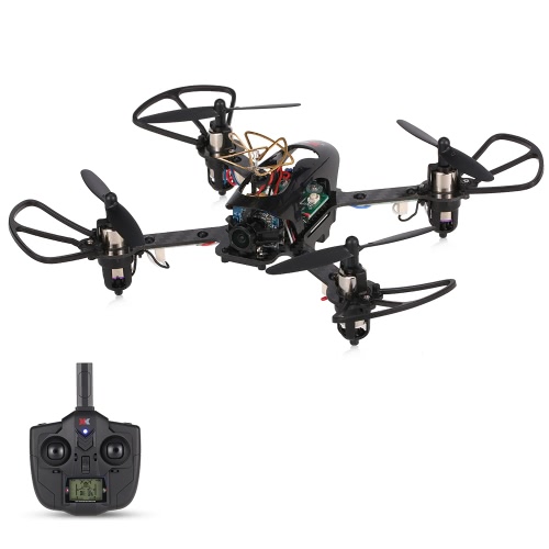 

Original XK X130-T 5.8G FPV 3D/6G Mode Racing Drone with HD Camera 2.4G 4CH Carbon Fiber Frame RTF Mini RC Quadcopter