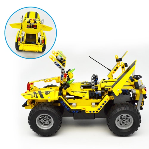 514Pcs Double E C51003W 2 in 1 RC Pickup Truck Building Blocks Kits 2.4G Car Model DIY Toys от Tomtop.com INT 514Pcs Double E C51003W 2 in 1 RC Pickup Truck Building Blocks Kits 2.4G Car Model DIY Toys от Tomtop.com INT