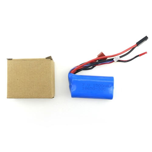 

WSX-S07 7.4V 1500mAh 30C Lipo аккумулятор для WLtoys 12428 FEIYUE FY-03 JJRC Q39 MJX F45 WL912 MJX F49 SUBOTECH BG1513