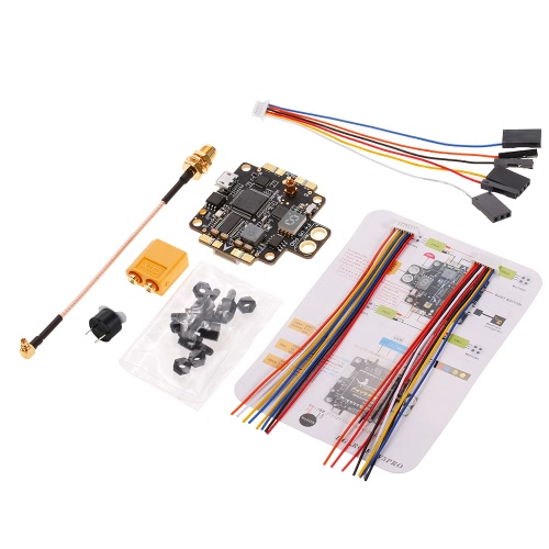 

HGLRC XJB F4 V5PRO Flight Controller с 5.8G передатчиком OSD 5V BEC PDB для FPV RC Racing Drone