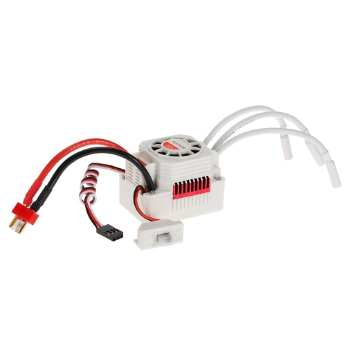 

SURPASS HOBBY Platinum Series 60A 2-3S Бесщеточный ESC электронный контроллер скорости с 5.8V / 3A BEC для 1/10 RC автомобильного грузовика