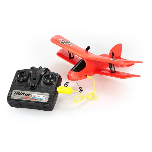 

Flybear FX-808 2.4G 2CH Пульт дистанционного управления Glider 300 мм Wingspan EPP Micro Indoor RC Airplane RTF