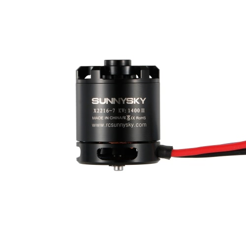 

SUNNYSKY X2216 1400KV II 2-4S Brushless Motor Short Shaft for RC Airplane Aerobatic Fixed-wing Drone