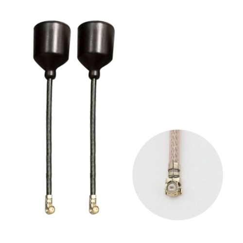 

Turbowing 2PCS LDS 3D Capsule Antenna 58mm 2.0g UFL Antenna 5.8G FPV Antenna for FPV Racing Drone Multicopter Quadcopter