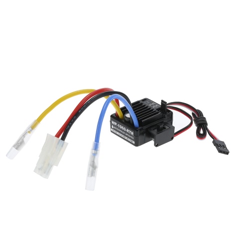 

GoolRC 540 35T 4 Полярный матовый мотор и WP-1060-RTR 60A Водонепроницаемый электронный ESC-регулятор скорости с 5V / 2A BEC для автомобиля 1/10 RC