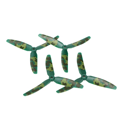 

12шт JJRC JJPRO-5030 3-лопастные пропеллеры с шаблоном камуфляжа для JJPRO-P200 JJRC-X1 Kylin250 Falcon250 180 QAV250 QAV280 RC FP