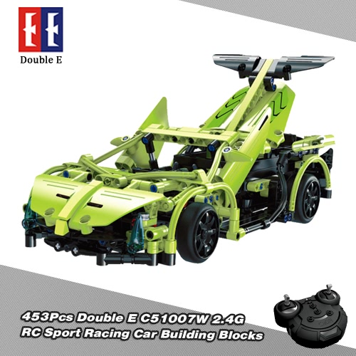 453Pcs Double E C51007W 2.4G Sport Racing Car Building Blocks Kits DIY RC Car от Tomtop.com INT 453Pcs Double E C51007W 2.4G Sport Racing Car Building Blocks Kits DIY RC Car от Tomtop.com INT