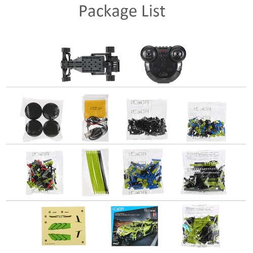 453Pcs Double E C51007W 2.4G Sport Racing Car Building Blocks Kits DIY RC Car от Tomtop.com INT 453Pcs Double E C51007W 2.4G Sport Racing Car Building Blocks Kits DIY RC Car от Tomtop.com INT