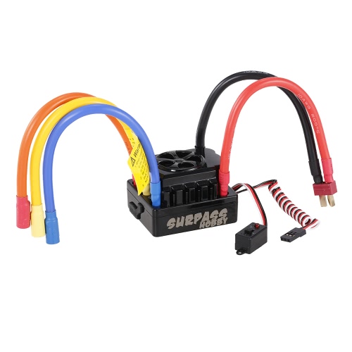 120A Brushless ESC 6V 8.4V BEC with Programming Card for 1/8 1/10 RC Short Course Monster Truck On-Road Car