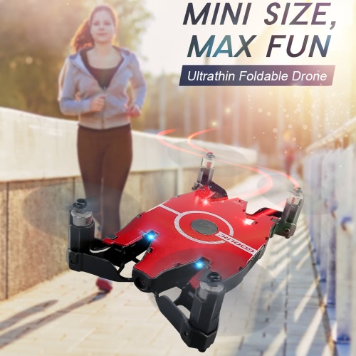 

GoolRC T49 6-осевой гироскоп WIFI FPV 720P HD-камера Quadcopter Складной G-сенсор RC Selfie Pocket Drone RTF