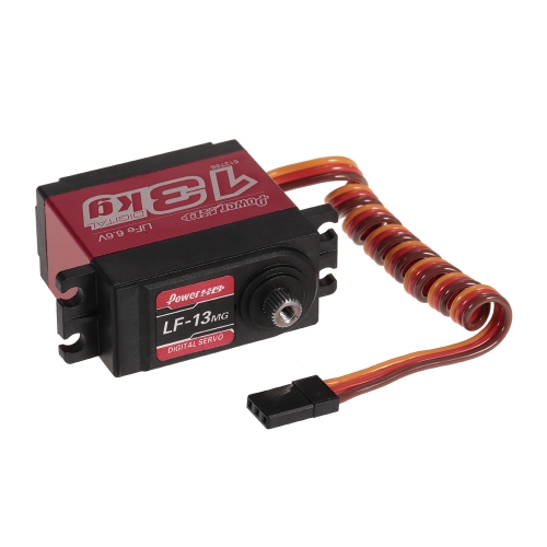 

Power HD LF-13MG 13kg / 0.12s Цифровой сервопривод с высоким крутящим моментом с металлическим редуктором для 1/10 1/8 RC Внедорожник Car Boat Crawler Buggy