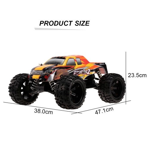 

ZD Racing 9116 Pirates2 MT-8 1/8 4WD Monster Truck Off-road RC Car DIY Kit (Without Electronic Accessories)