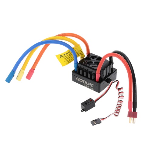 

GoolRC 4068 2050KV Бессенсорный бесщеточный двигатель и 120A Бесщеточный ESC с режимом переключения 6V / 3A Комбинированный компле
