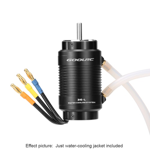 

Original GoolRC Aluminum 36-L Water Cooling Jacket Cover for 3670 3680 RC Boat Brushless Motor