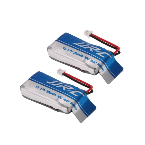 

2шт JJRC 3.7V 280mAh 30C LiPo аккумулятор для JJRC H20C H20W RC Quadcopter