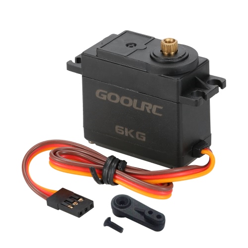 

GoolRC F540 4370KV Бесщеточный двигатель S-45A ESC с 6,0 кг Металлический сервопривод для модернизации безщеточного комбинированного комплекта для 1/10 RC автомобильного грузовика