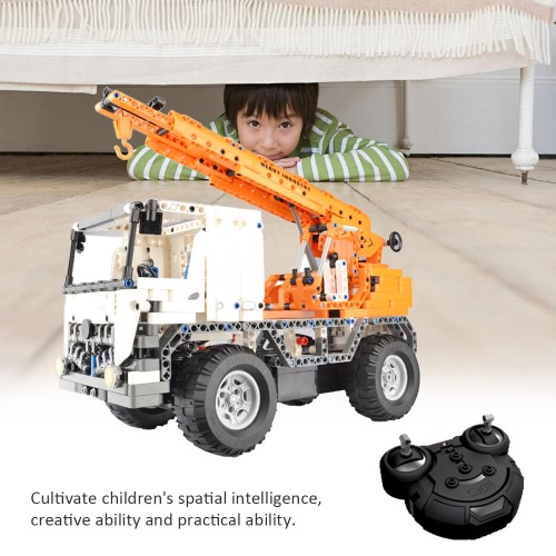 838Pcs Double E C51013W 2 in 1 RC Mobile Crane Building Blocks Kits 2.4G Engineering Model DIY Construction Toys от Tomtop.com INT 838Pcs Double E C51013W 2 in 1 RC Mobile Crane Building Blocks Kits 2.4G Engineering Model DIY Construction Toys от Tomtop.com INT