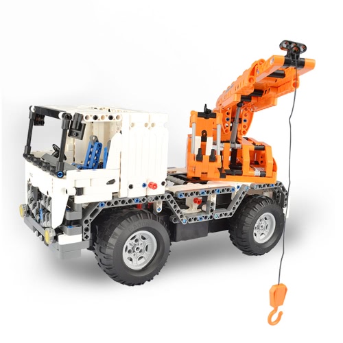 838Pcs Double E C51013W 2 in 1 RC Mobile Crane Building Blocks Kits 2.4G Engineering Model DIY Construction Toys от Tomtop.com INT 838Pcs Double E C51013W 2 in 1 RC Mobile Crane Building Blocks Kits 2.4G Engineering Model DIY Construction Toys от Tomtop.com INT