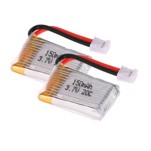 

2шт GoolRC T36 3.7V 150mAh Lipo Аккумуляторная часть для GoolRC T36 NH-010 H36 Drone Quadcopter
