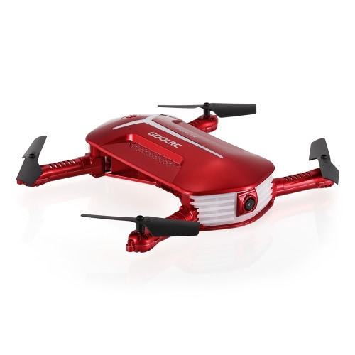 

GoolRC T37 Mini 2.4G 6-осевой гироскоп WIFI FPV 720P HD-камера Quadcopter Складной G-сенсор RC Selfie Pocket Drone