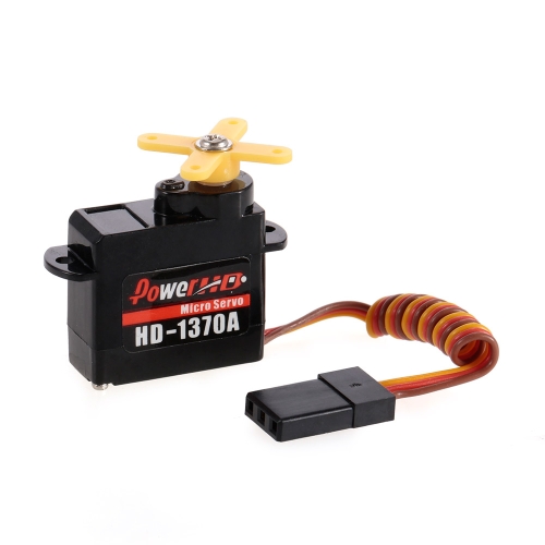 Servo micro analogue de la puissance HD HD-1370A pour l'avion de l'avion miniature de mini EPP