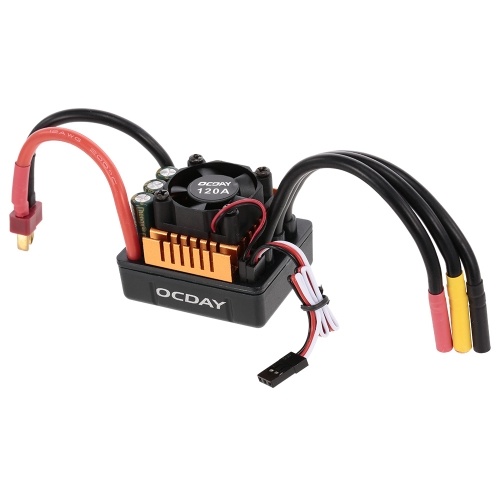 OCDAY BL3674 2250KV Sensorless Brushless Motor com 120A ESC para 1/8 RC Crawler Traxxas Redcat HSP Car Truck