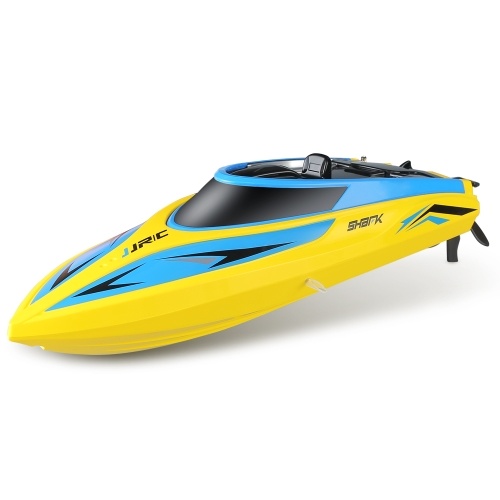 

JJR / C S2 Shark 2.4GHz 2CH 25KM / h Портативный мини-RC лодка с дистанционным управлением Speedboat