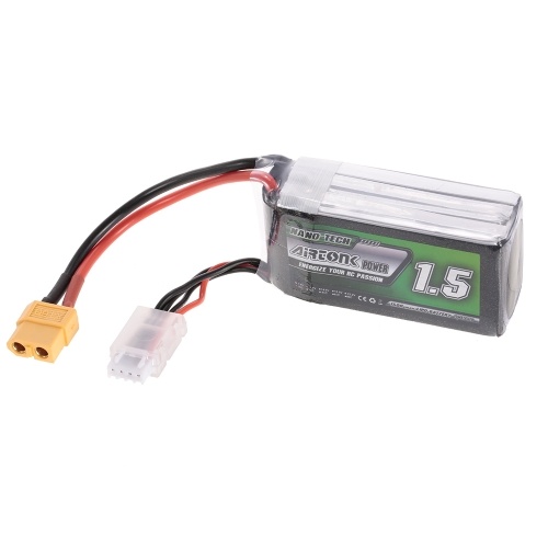 

11.1V 1500mAh 30C 3S Аккумуляторная Li-Po батарея с XT60 Plug для RC Racing Drone Quadcopter Вертолет Самолет Автомобильный грузовик