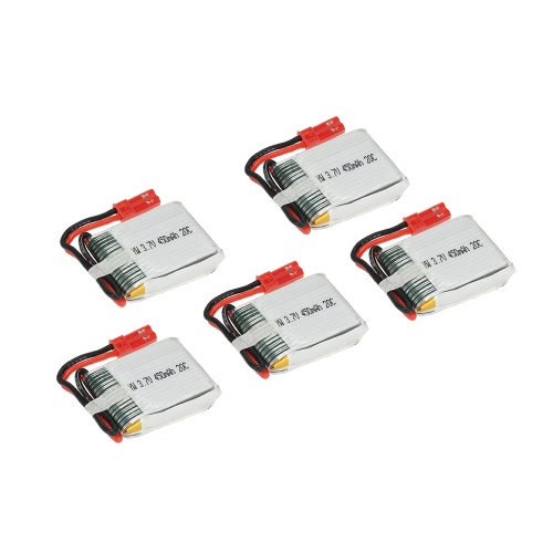 

5Pcs 3.7V 450mAh 20C Lipo аккумулятор для Syma X5C X5SW Udi U841 RC Quadcopter