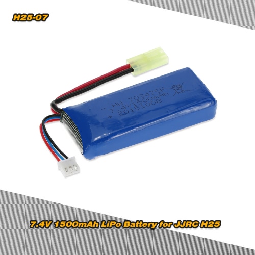 

H25-07 7.4V 1500mAh LiPo батарея для JJRC H25 H25C H25G RC Quadcopter