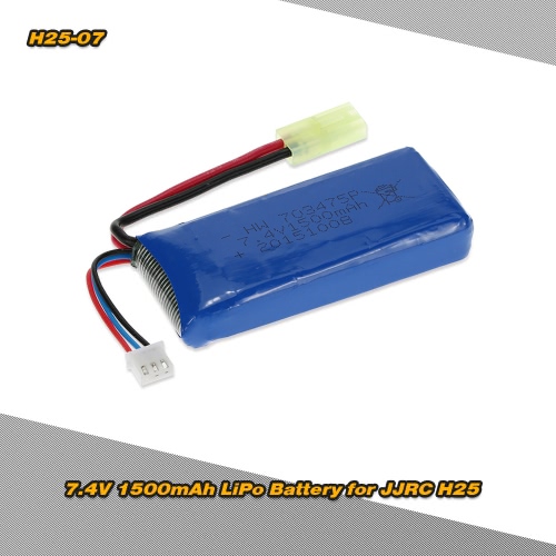 

H25-07 7.4V 1500mAh LiPo Battery for JJRC H25 H25C H25G RC Quadcopter