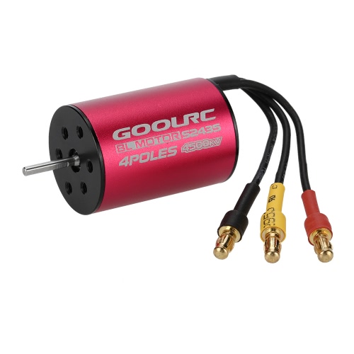 GoolRC S2435 4500KV Sensorless Brushless Motor for 1/18 1/16 RC Car Truck