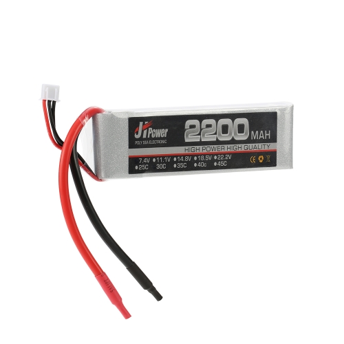 

JHpower 7.4V 2200mAh 30C 2S Li-Po аккумулятор для RC Quadcopter Самолет Вертолет Автомобиль Грузовик Лодка Хобби