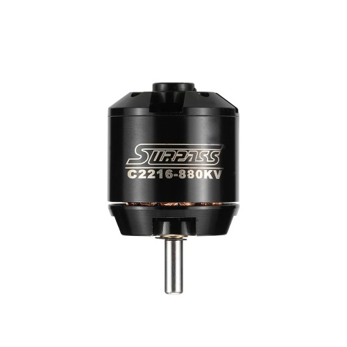 

Оригинальный SURPASS High Performance 2216 880KV 14 полюсов Бесщеточный двигатель для RC Самолет Фиксированный