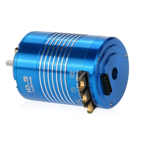 Motor sin escobillas con sensor de alto rendimiento 540 10.5T 3450KV para 1/10 RC Car Truck