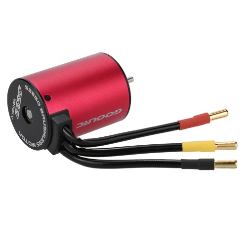 

GoolRC S3650 3900KV Бесщеточный двигатель S-60A ESC с 6,0 кг Металлический сервопривод для модернизации безщеточного комбинированного комплекта для 1/10 RC автомобильного грузовика