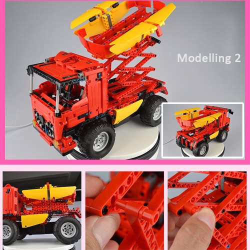 814Pcs Double E C51014W 2 in 1 RC Mixer Truck Building Blocks Kits 2.4G Engineering Model DIY Construction Toys от Tomtop.com INT 814Pcs Double E C51014W 2 in 1 RC Mixer Truck Building Blocks Kits 2.4G Engineering Model DIY Construction Toys от Tomtop.com INT