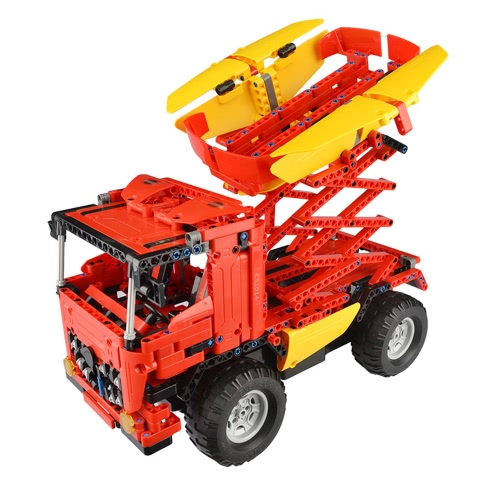 814Pcs Double E C51014W 2 in 1 RC Mixer Truck Building Blocks Kits 2.4G Engineering Model DIY Construction Toys от Tomtop.com INT 814Pcs Double E C51014W 2 in 1 RC Mixer Truck Building Blocks Kits 2.4G Engineering Model DIY Construction Toys от Tomtop.com INT